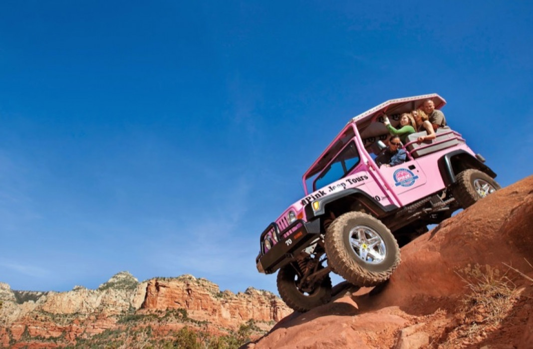 Pink Jeep